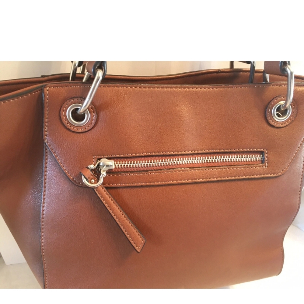 Chaps Brown TOTE - Picture 3 of 7